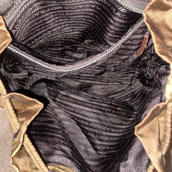 Nylon Brown Prada Backpack - Picture 3 of 5